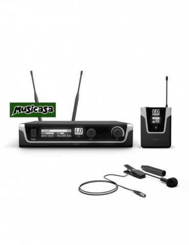 LDSYSTEMS U506 BPW WIRELESS MIC WIND Sistema inalámbrico con Petaca y Micrófono clip para Instrumentos de Viento
