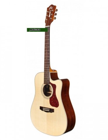 Guild D-150CE NAT W/CASE  ACOUSTIC DREADNOUGHT GUITAR CUTWAY FISHMAN PICKUP Solid SPRUCE TOP W CASE