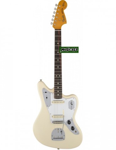 FENDER Johnny Marr Jaguar©, Rosewood Fingerboard, Olympic White  guitarra electrica