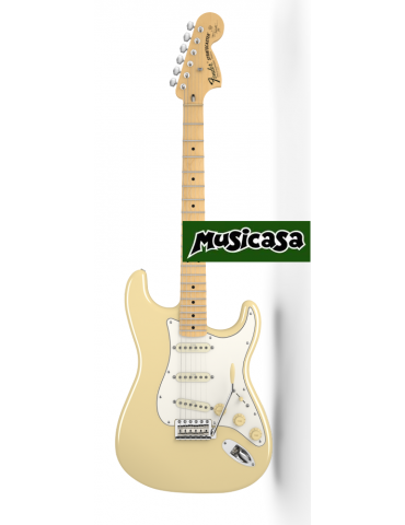 FENDER Yngwie Malmsteen Stratocaster©, Scalloped Maple Fingerboard, Vintage White