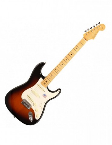 FENDER  Eric Johnson Stratocaster©, Maple Fingerboard, 2-Color Sunburst  guitarra electrica