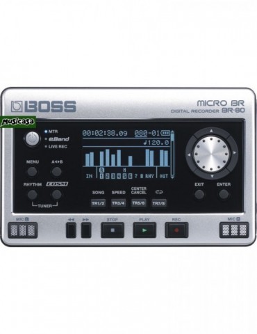 BOSS BR-80 MICRO BR Digital Recorder estudio completo portátil