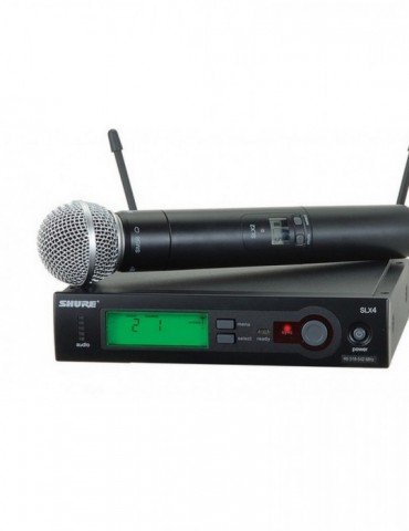 SHURE SLX24E/SM58  WIRELESS SISTEMA VOCAL