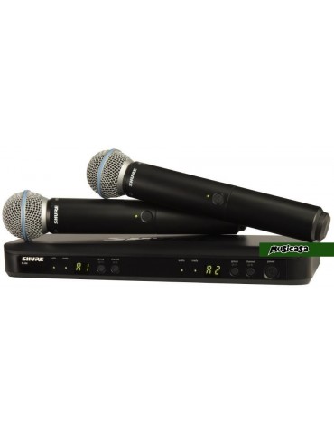 SHURE BLX288E/B58 MICRO WIRELESS INALAMBRICO VOCAL