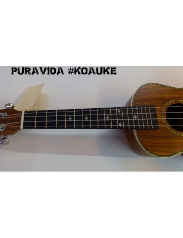 PURAVIDA UKULELE SU-71P KOA SOPRANO Ukelele 21pulgadas. madera de koa