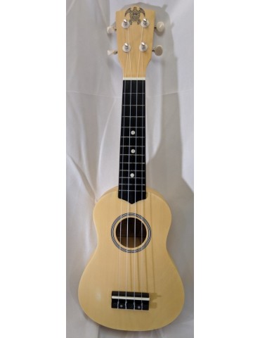 PURAVIDA UKULELE SU-1 SOPRANO SU1 BLACK  AQUILA Strings NEGRO