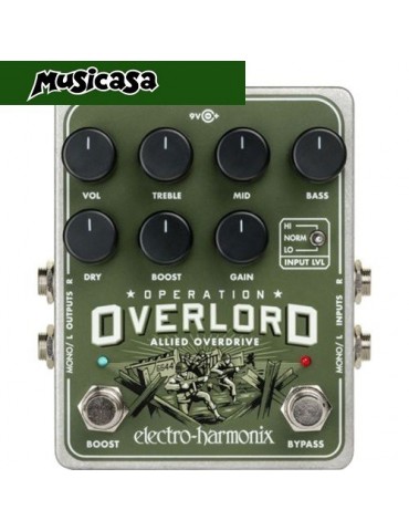 ELECTRO-HARMONIX OPERATION OVERLORD  Stereo Overdrive