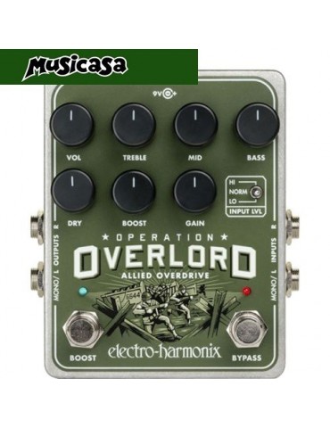 ELECTRO-HARMONIX NEW OPERATION OVERLORD  Stereo Overdrive