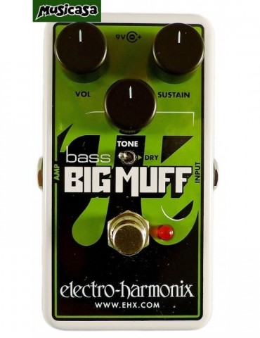 ELECTRO-HARMONIX NANO BASS BIG MUFF PI Distortion/Sustainer  Pedal de efecto