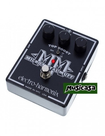 MICRO METAL MUFF Distortion with Top Boost  Battery inc, 9.6DC-200 PSU optional