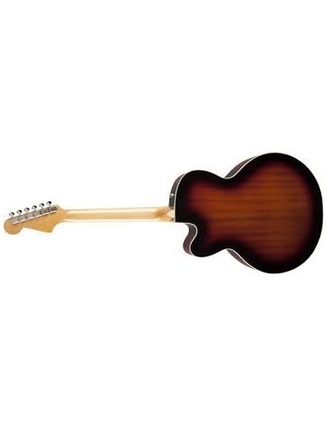 FENDER Kingman Jumbo Guitar SCE with Case, 3-Color Sunburst