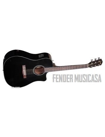 FENDER CD-60CE guitarra electro acustica Black