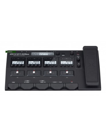 ZOOM G-5 n PEDAL Guitar FX Amp simulator Pedalera