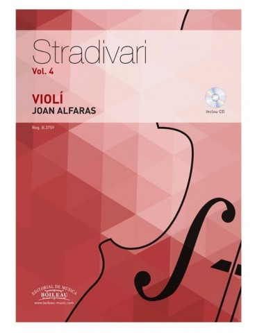 STRADIVARI VOL.4 violí edició en Català BOILEAU