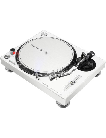 PIONEER PLX-500w  TURN TABLE Direct Drive plato de tracción directa   -  Giradiscos de tracción directa  color blanco