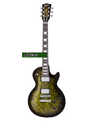 GIBSON LES PAUL STUDIO Swirl Black Green LPSTOBACH1